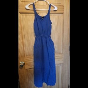 Blue Cotton blend dress, size XS